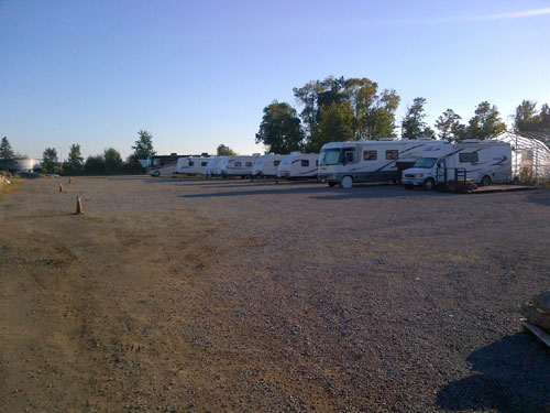 Outdoor Boat Trailer Storage Niagara